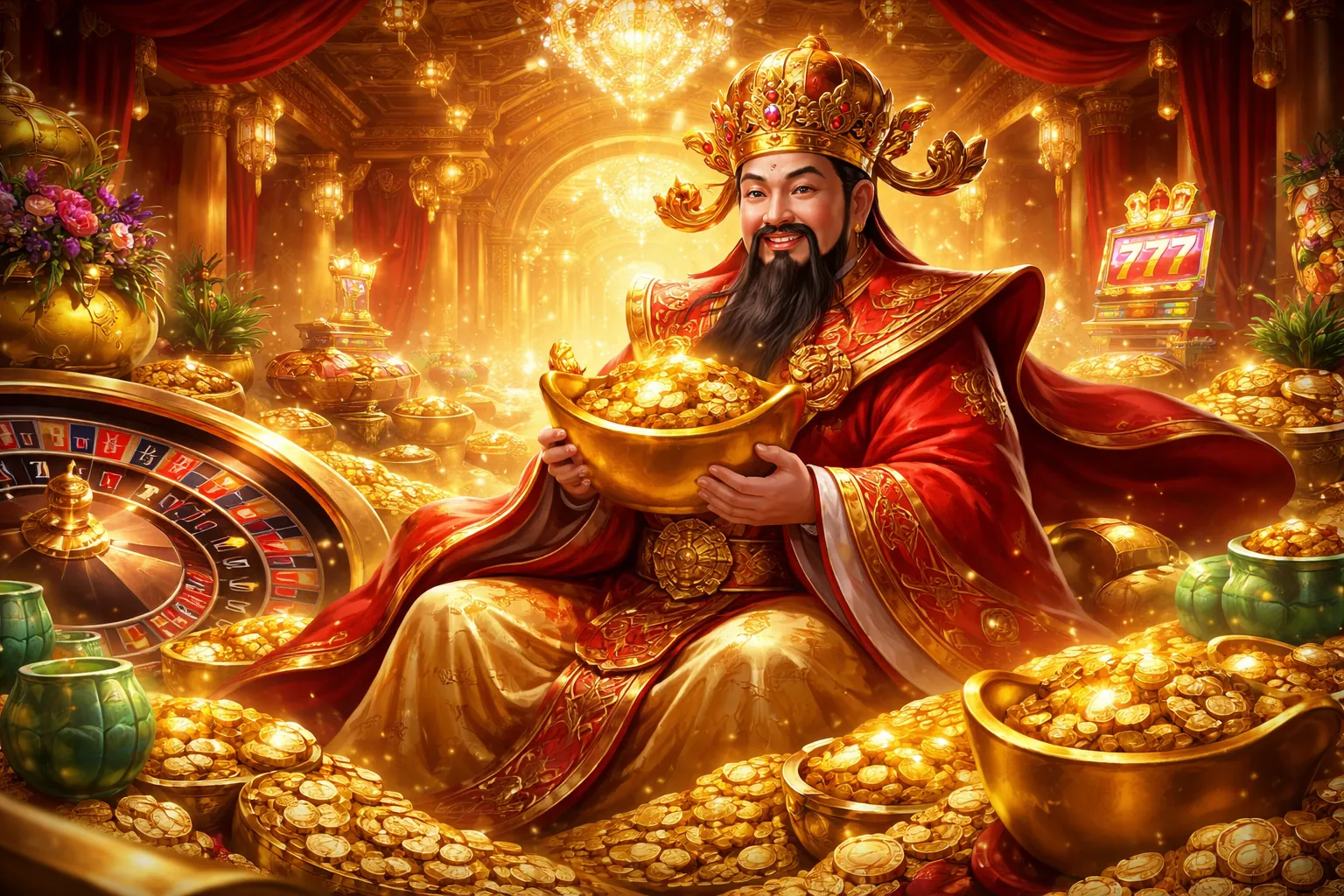 Hình ảnh chính của blog 77 ball cổng game với các yếu tố cá cược trực tuyến và game bài